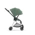 Carucior 2 in 1 pentru copii Cybex Mios 3.0 premium - Leaf Green cu cadru Chrome Brown - 5