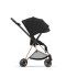 Carucior 2 in 1 pentru copii Cybex Mios 3.0 premium - Sepia Black cu cadru Rosegold - 5