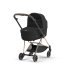 Carucior 2 in 1 pentru copii Cybex Mios 3.0 premium - Sepia Black cu cadru Rosegold - 8