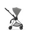 Carucior 2 in 1 pentru copii Cybex Mios 3.0 premium - Mirage Grey cu cadru Matt Black - 6