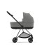 Carucior 2 in 1 pentru copii Cybex Mios 3.0 premium - Mirage Grey cu cadru Matt Black - 9