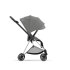 Carucior 2 in 1 pentru copii Cybex Mios 3.0 premium - Mirage Grey cu cadru Chrome Brown - 5