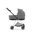 Carucior 2 in 1 pentru copii Cybex Mios 3.0 premium - Mirage Grey cu cadru Chrome Black - 8