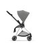 Carucior 2 in 1 pentru copii Cybex Mios 3.0 premium - Mirage Grey cu cadru Chrome Black - 6