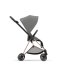 Carucior 2 in 1 pentru copii Cybex Mios 3.0 premium - Mirage Grey cu cadru Rosegold - 3