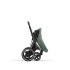 Carucior 2 in 1 pentru copii Cybex E-Priam, premium - Leaf Green cu cadru Chrome Brown	 - 7