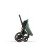 Carucior 2 in 1 pentru copii Cybex E-Priam, premium - Leaf Green cu cadru Rosegold - 7