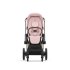 Carucior 2 in 1 pentru copii Cybex E-Priam, premium - Peach Pink cu cadru Rosegold - 2