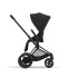 Carucior 2 in 1 pentru copii Cybex E-Priam, premium - Sepia Black cu cadru Matt Black - 6