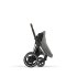 Carucior 2 in 1 pentru copii Cybex E-Priam, premium - Mirage Grey cu cadru Chrome Brown - 7