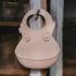 Bavetica Bibs pentru diversificare si hranire, Blush - 2