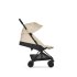 Carucior sport pentru copii Cybex Coya Simply Flowers, flexibil, ultra-compact - Beige - 7