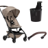 Carucior sport Joolz Aer +, cu bara si suport de pahar - Lovely taupe - 1