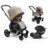 Carucior 3 in1 Joolz Hub+, cu landou si scoica Cloud T Plus, Timeless taupe - 1