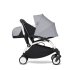 Carucior 3 in 1 pentru copii BABYZEN YOYO², cadru alb, pachet nou nascut, scoica auto Cloud G si pachet de culoare Stone - 3