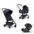 Carucior 3 in 1 pentru copii Joolz Aer+, cu landou si scoica Cloud T Plus - Navy blue - 1