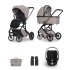 Pachet promotional premium carucior Cavoe MOI+, sport, landou, accesorii si scoica auto Cybex, Taupe - 1