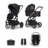 Pachet promotional premium carucior Cavoe MOI+, sport, landou, accesorii si scoica auto Cybex, Meteorite - 1