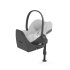 Scoica auto Cybex Platinum Cloud T Plus i-Size pentru copii, 0-24 luni, cu Baza T - Platinum White - 7
