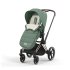 Sac de picioare Cybex Platinum, calduros, protector, Leaf Green - 10