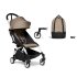 Pachet promotional carucior sport BABYZEN YOYO², cadru alb, geanta incapatoare CADOU, Taupe - 1