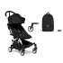 Pachet promotional carucior sport BABYZEN YOYO², cadru alb, geanta incapatoare CADOU, Black - 1