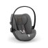 Scoica auto Cybex Gold Cloud G i-Size Confort pentru copii, 0-24 luni, ergonomica - Lava Grey - 5