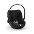 Scoica auto Cybex Gold Cloud G i-Size Confort pentru copii, 0-24 luni, ergonomica - Moon Black - 5