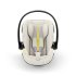 Scoica auto Cybex Gold Cloud G i-Size Plus pentru copii, 0-24 luni, ergonomica - Seashell Beige - 2