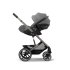 Детско столче за кола Cybex Gold Cloud G i-Size Plus, 0-24 месеца, ергономично - Lava Grey - 13