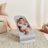 Κούνια μωρού BabyBjorn Bliss, καπιτονέ ύφασμα, ανοιχτό γκρι - 2