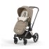 Sac de picioare Cybex Platinum, calduros, protector, Cozy Beige - 7