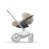 Scoica auto Cybex Platinum Cloud T Plus i-Size pentru copii, 0-24 luni, cu Baza T - Cozy Beige - 8