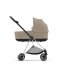 Carucior 2 in 1 pentru copii Cybex Mios 3.0 premium - Cozy Beige cu cadru Chrome Brown - 9