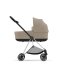 Carucior 2 in 1 pentru copii Cybex Mios 3.0 premium - Cozy Beige cu cadru Chrome Black - 9