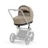 Carucior 2 in 1 pentru copii Cybex E-Priam, premium - Cozy Beige cu cadru Rosegold - 8