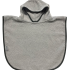 Halat de baie Poncho Italbaby pentru copii, din bumbac, cu gluga, 2-4 ani - Grey - 1