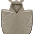 Italbaby Детски халат Poncho, изработен от бамбук, с качулка, 1-2 години - Tortora - 1