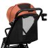 Carucior sport pentru copii Lionelo - Cloe, 0-22 kg, adaptabil, Maro - 9