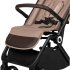 Carucior sport pentru copii Lionelo - Cloe, 0-22 kg, adaptabil, Bej - 7