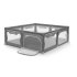 Παιδικό παρκοκρέβατο - Lionelo Willow XL 180 x 200, συμπαγές, Γκρι Μπετόν - 2