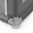 Παιδικό παρκοκρέβατο - Lionelo Willow XL 180 x 200, συμπαγές, Γκρι Μπετόν - 6