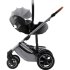 Столче за кола Britax Romer - Baby Safe PRO, 0-13 кг, 40-85 см, гъвкаво, Frost Grey - 8