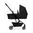 Carucior 3 in 1 Joolz Aer+, cu landou si scoica Britax Romer BABY SAFE PRO, Space black - 12