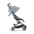 Спортна детска количка Cybex Gold Libelle, компактна, ново издание, Stormy Blue с рама Taupe - 4