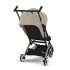 Спортна детска количка Cybex Gold Libelle, компактна, ново издание, Almond Beige с рама Taupe - 3