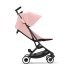 Спортна детска количка Cybex Gold Libelle, компактна, ново издание, Candy Pink с черна рамка - 5