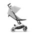 Спортна детска количка Cybex Gold Libelle, компактна, ново издание, Fog Grey със сребриста рамка - 5