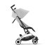 Спортна детска количка Cybex Gold Libelle, компактна, ново издание, Fog Grey със сребриста рамка - 4