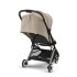 Βρεφικό καρότσι CYBEX Orfeo, εργονομικό, νέα έκδοση, Μπεζ αμυγδάλου με σκελετό Taupe - 3